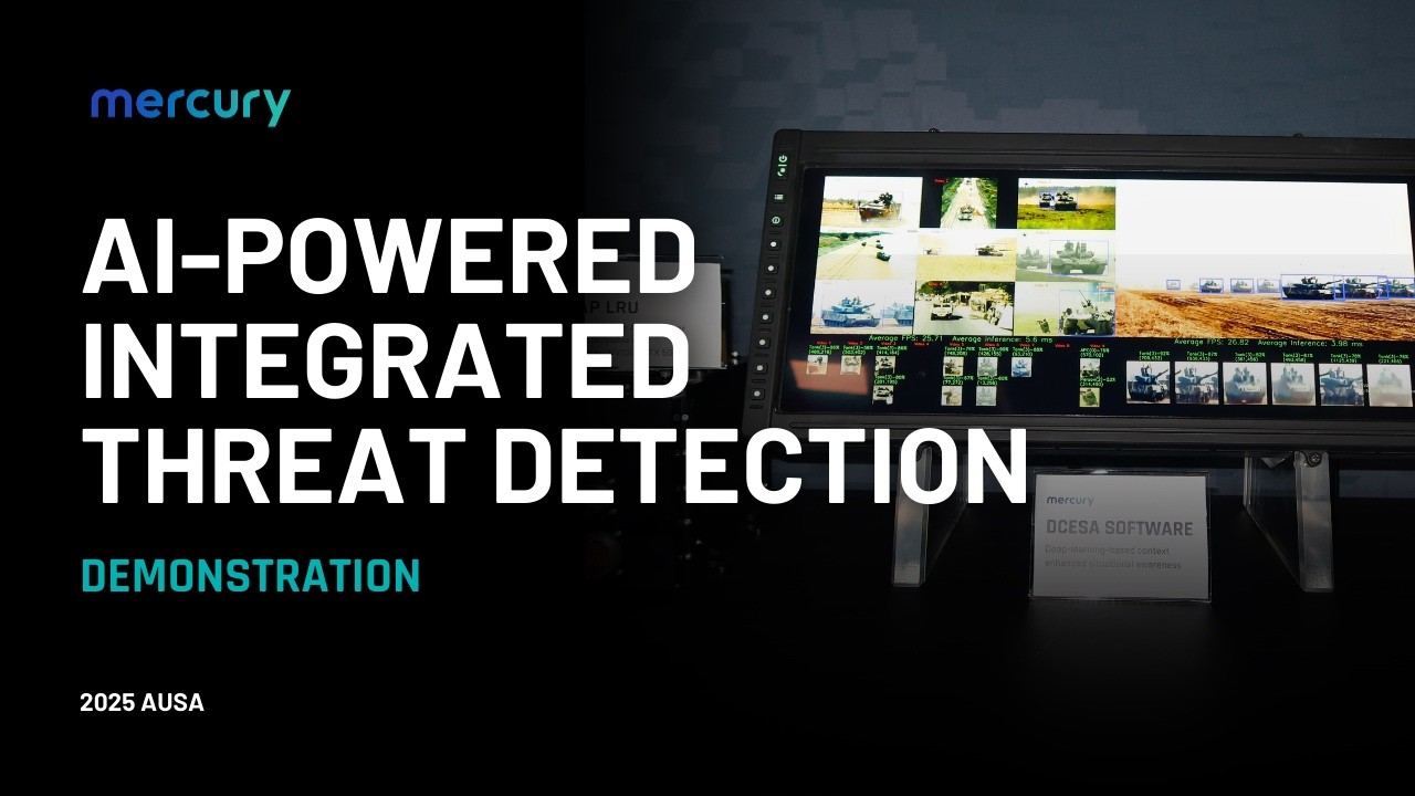 AI-powered integrated threat detection demonstration | AUSA 2025