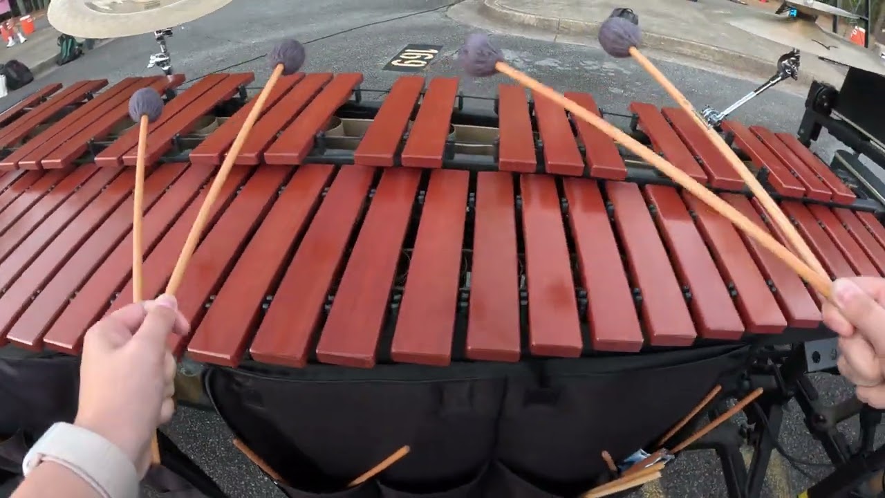 WHSMB 2025 Center Marimba Chest Cam