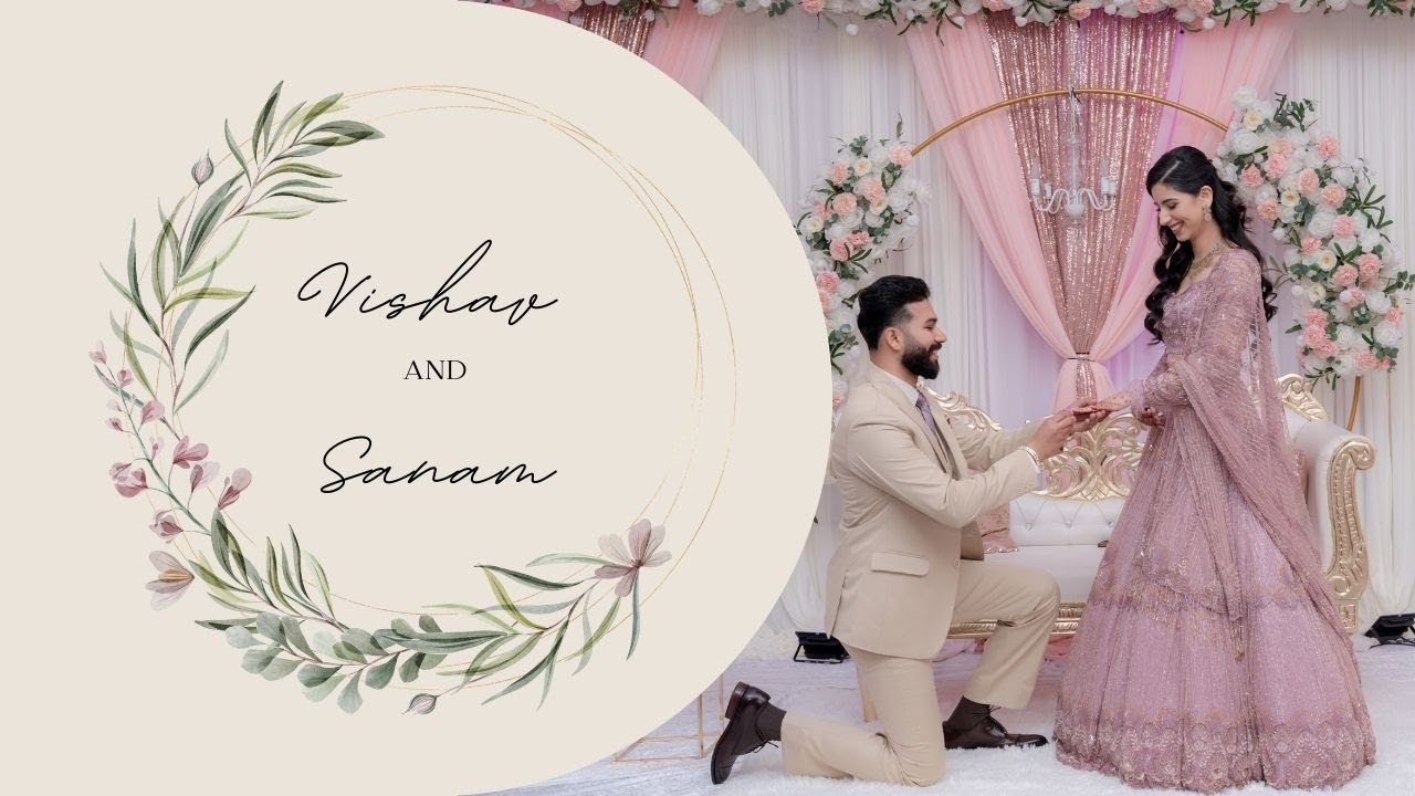 ENGAGMENT VIDEO Of Sanam & Vishav