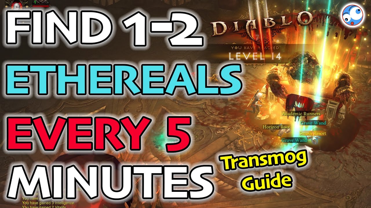 Get 1 or 2 Ethereal Items every 5 minutes to unlock the Transmog - Full Guide, Super EasyI