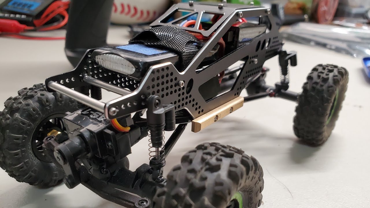 The Collector RC - CALIDAKA RC Chassis Armor Kit Installation For Axial SCX24