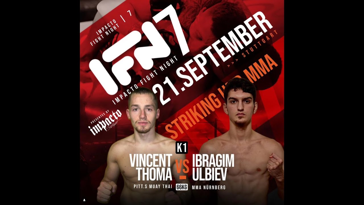 IFN 7 | KAMPF 7 | VINCENT THOMÄ 🆚️ IBRAGIM ULBIEV | K1 | 21.09.2024