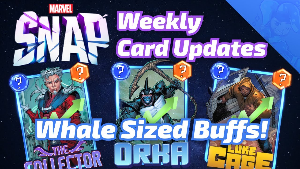 Whale Sized Buffs incoming! Weekly Balance OTA Reviewed for Marvel SNAP