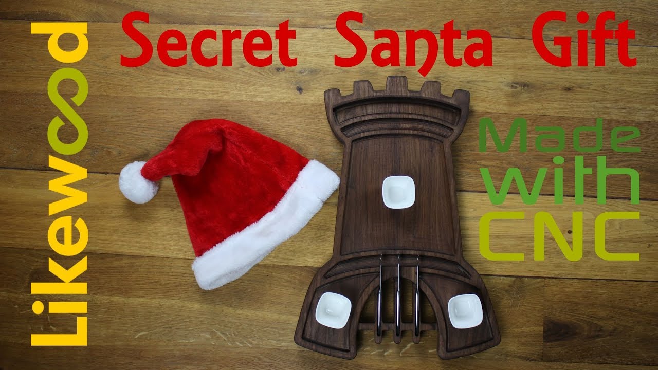 Secret Santa gift | Castle Tower | made with CNC