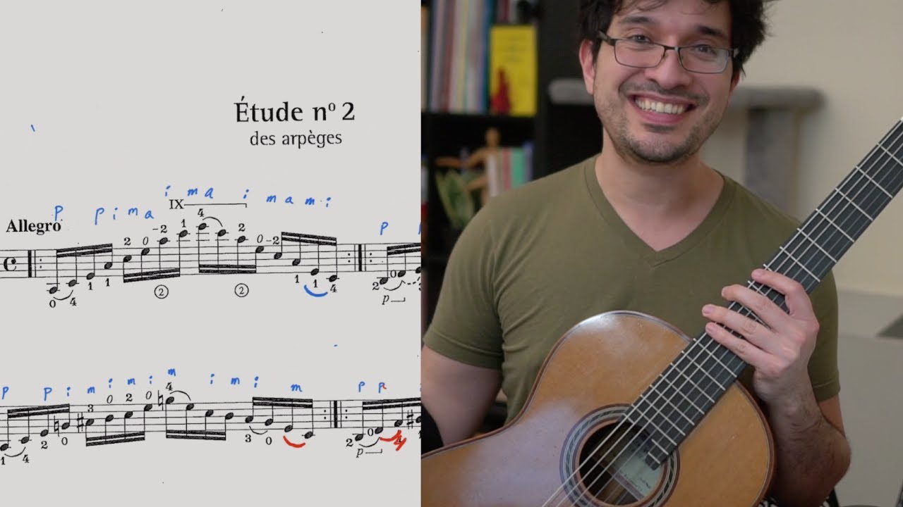 Learning Villa-Lobos: Etude 2, Take 1