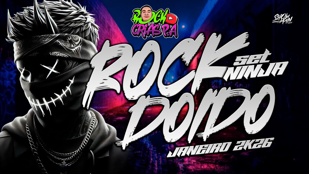 SET ROCK DOIDO NINJA MIL GRAU (ROCK DOS CRIAS) pressão total - @RockDosCrias #rockdoido #dj #festa