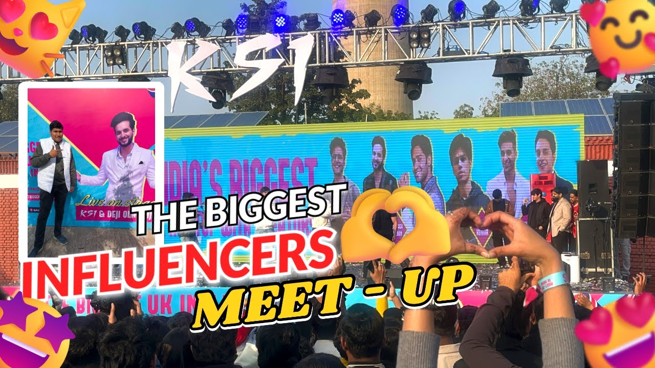 AARUSH BHOLA MEETUP DELHI 😍🤩 || FUKRA INSAN MEETUP || BIGGEST INFLUENCERS MEETUP DELHI 2026 