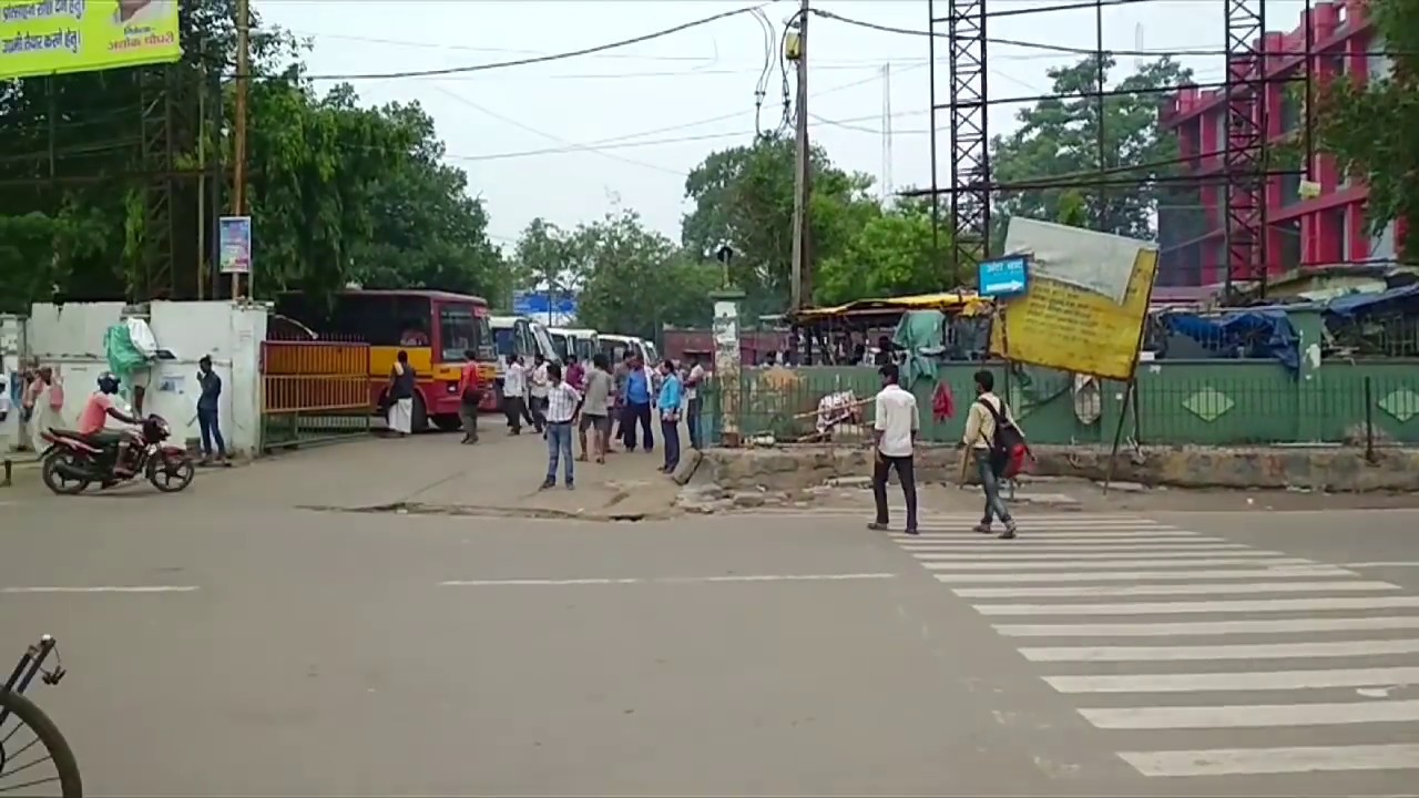 Gandhi Maidan Bus Stand (BSRTC) in Patna City Bihar