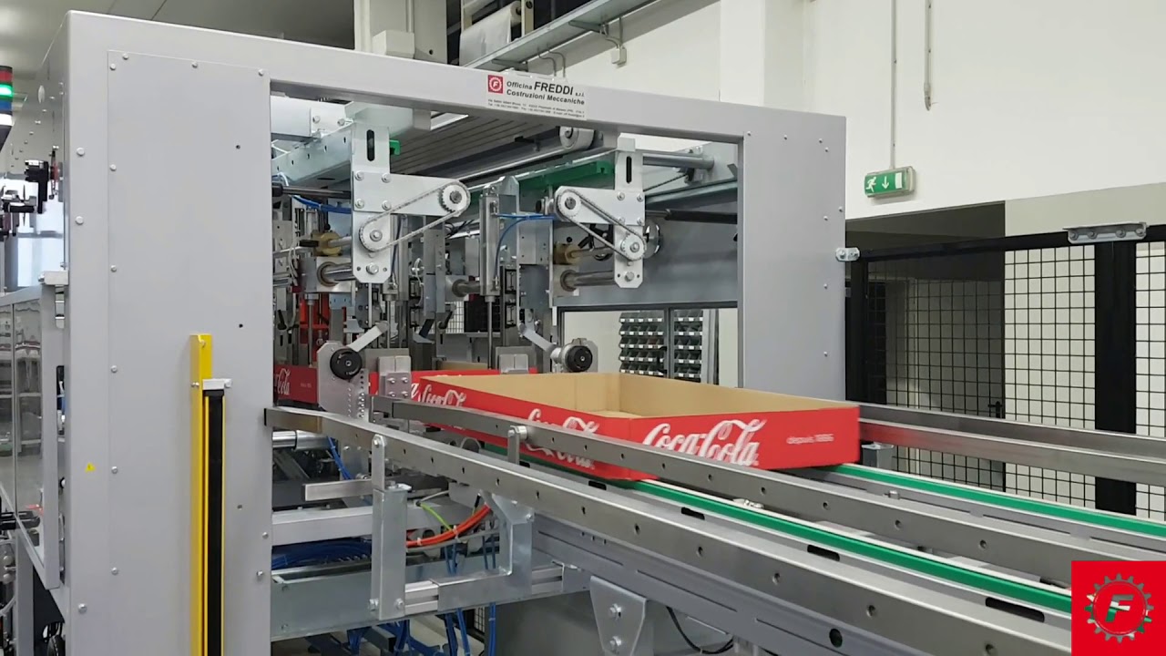 Automatic Tray erector FO AM H2 16 BLANKS LOANDING FROM PALLET