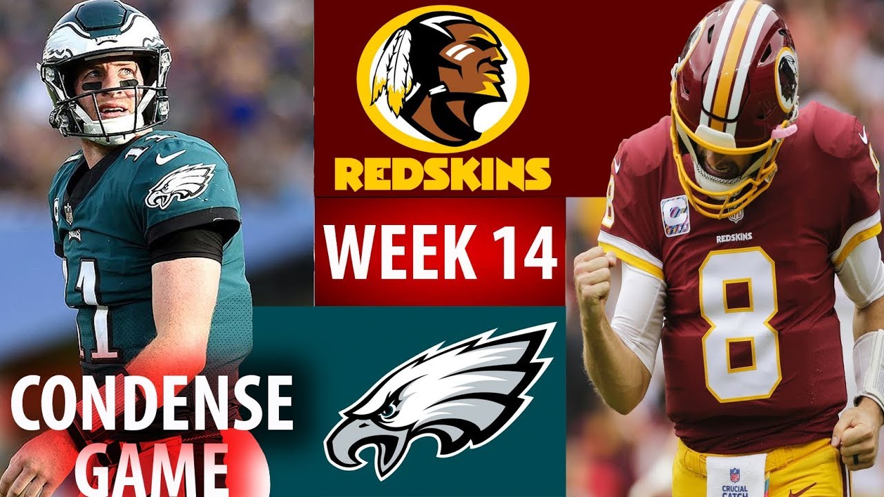 🁢 2016 🁢 WAS Redskins vs PHI Eagles 🁢 Week 14 🁢 Condense Game