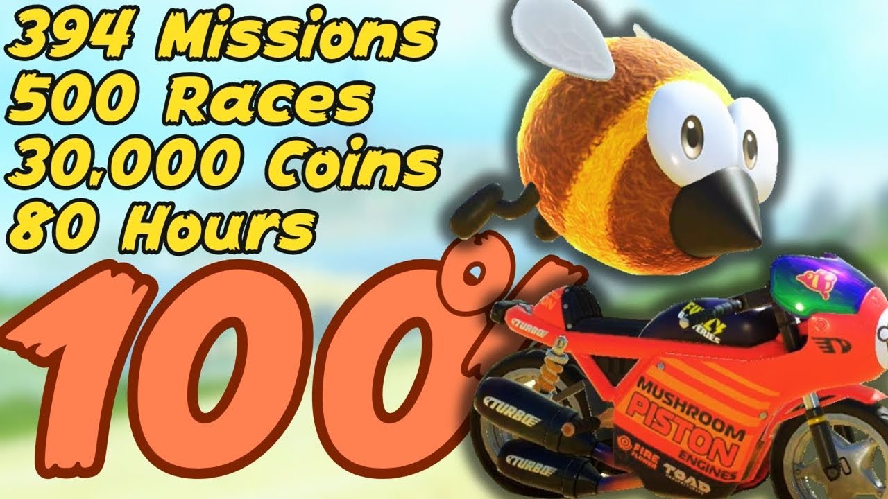 I 100%'d Mario Kart World!