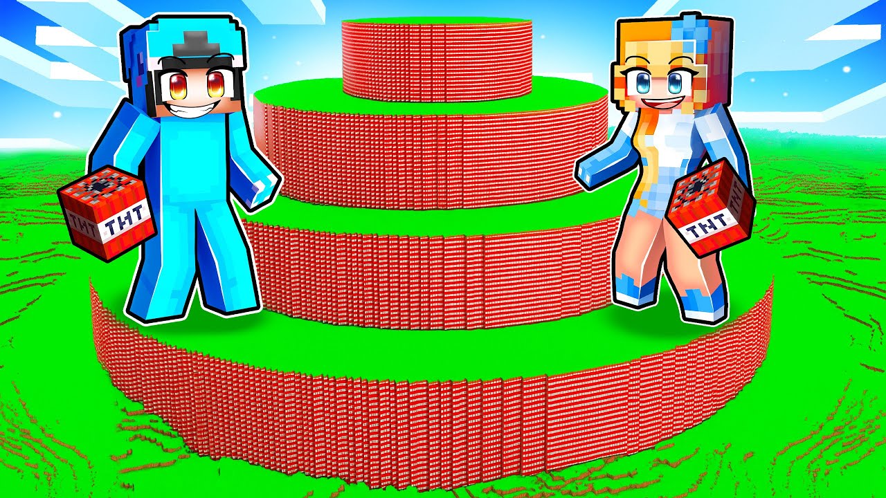 Breaking Minecraft with the BIGGEST TNT EXPLOSION