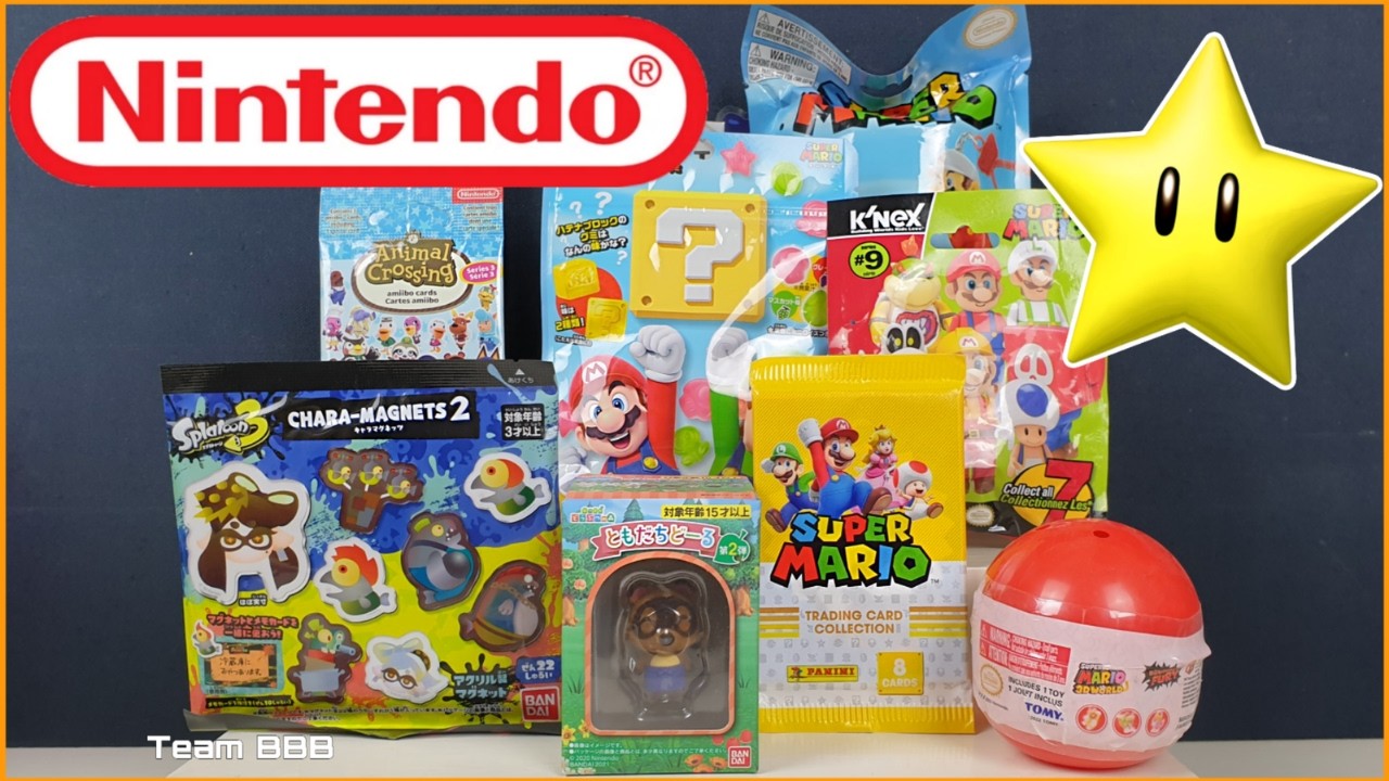 NINTENDO UNBOXING! Super Mario Animal Crossing Splatoon and loads more!
