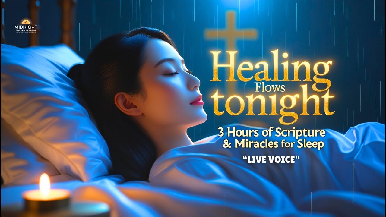 3 Hours of Healing Prayer & Scripture | Restoration Sleep with Jesus' Miracles