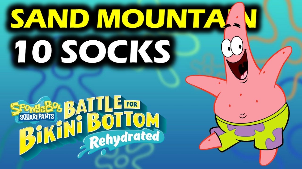 Sand Mountain: All Patrick's Socks Locations | Spongebob Rehydrated Collectibles Guide