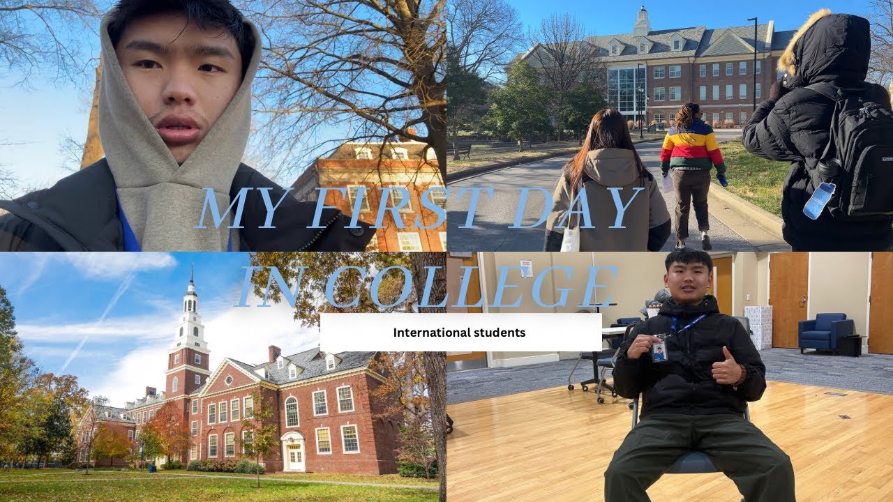 Tibetan student first day in US College! Fully funded scholarships Excited and grateful #tibetan