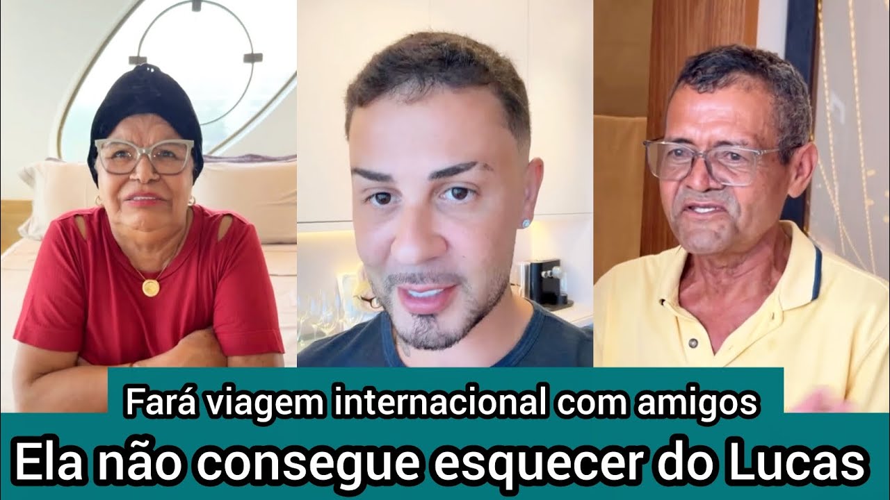 Carlinhos Maia arruma mala pra viajar e recebe visita dos pais que não esquecem do Lucas Guimarães
