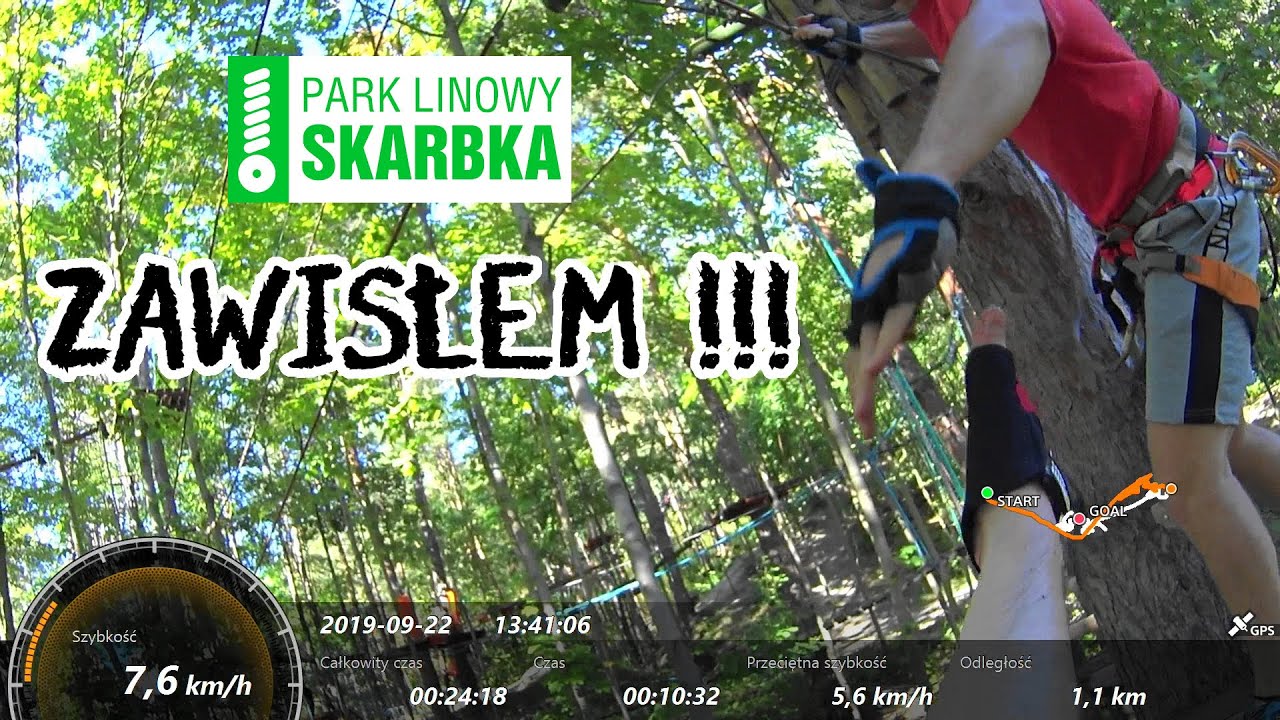 Park Linowy 105 - Skarbka - Trasa Złota Extreme 22.09.2019