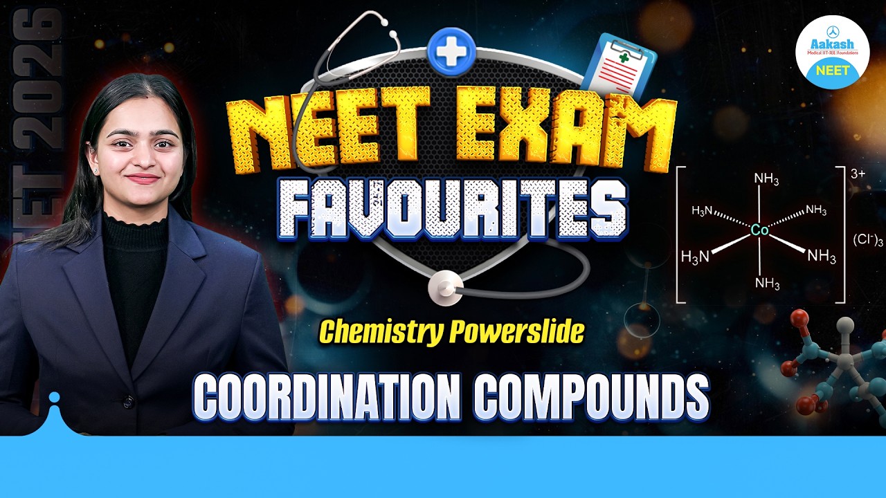 NEET 2026 Alert 🚨 Coordination Compounds Full Revision in One Shot