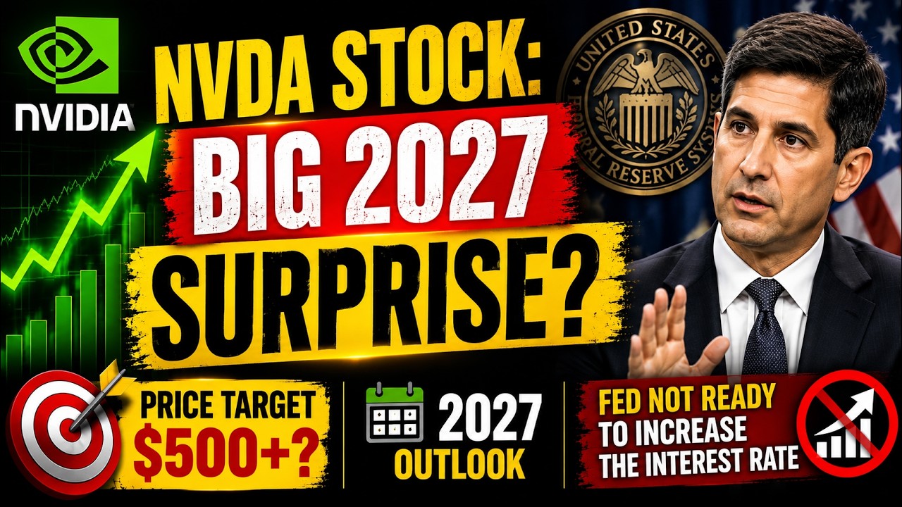 NVIDIA: АКЦИЯ ПО $500? Прогноз Манстера на 2027 год + перспективы ставок ФРС! | Акции NVDA