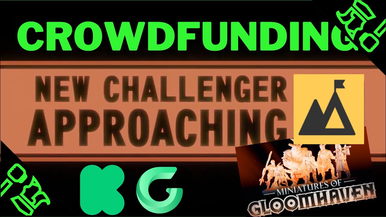 BackerKit Crowdfunding Platform?!? New Rival To Kickstarter & Gamefound!  Big Names On Board!