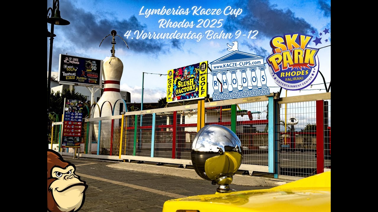 4.Vorrundentag - Lymberias Kacze-Cup 2025 auf Rhodos - Bahn 9-12