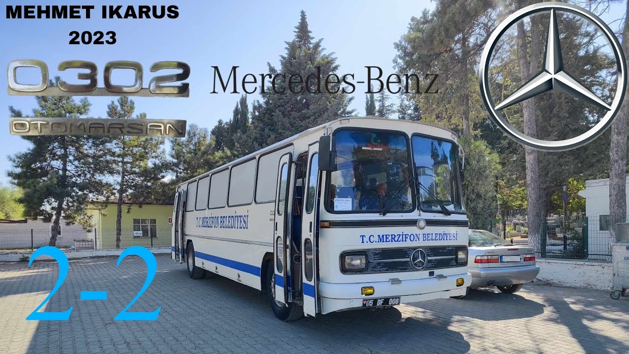 Mercedes-Benz Otomarsan O302|Merzifon Belediyesi|2-2|Seyir Videosu