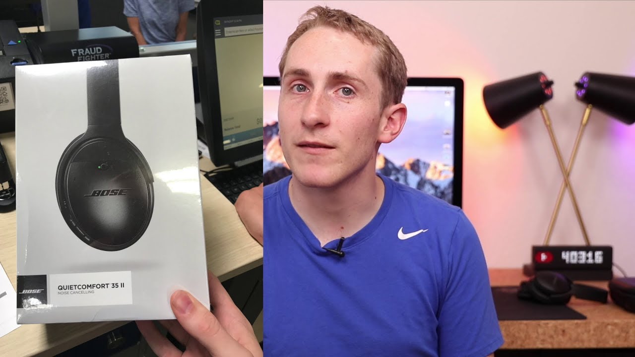 Bose QC35 II - The Best Noise Cancelling Headphones now with Google Assistant