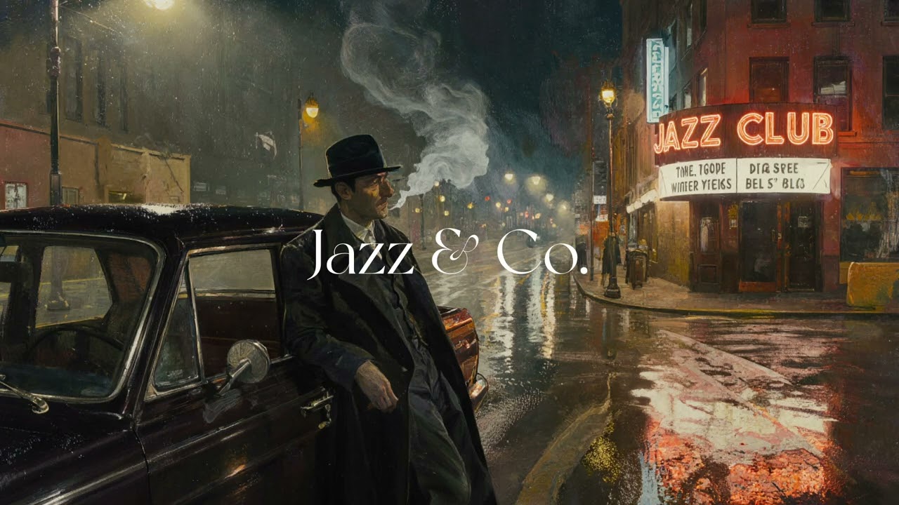 Cinematic Nights — 2 Hours of 1950s Film Noir Jazz | Vintage Chicago & Lounge Music