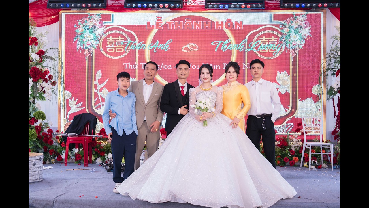 Video Full Lễ Thành Hôn Tuấn Anh & Thanh Lương