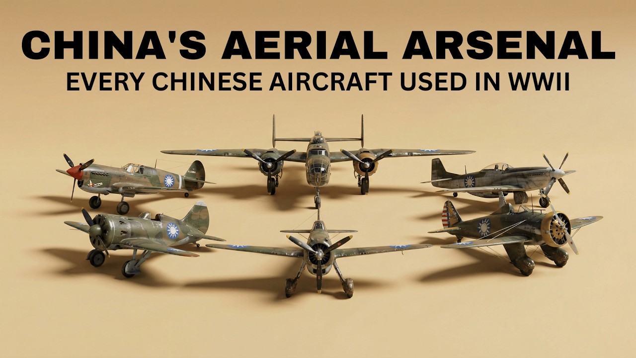 Every Chinese Aircraft Used in WWII