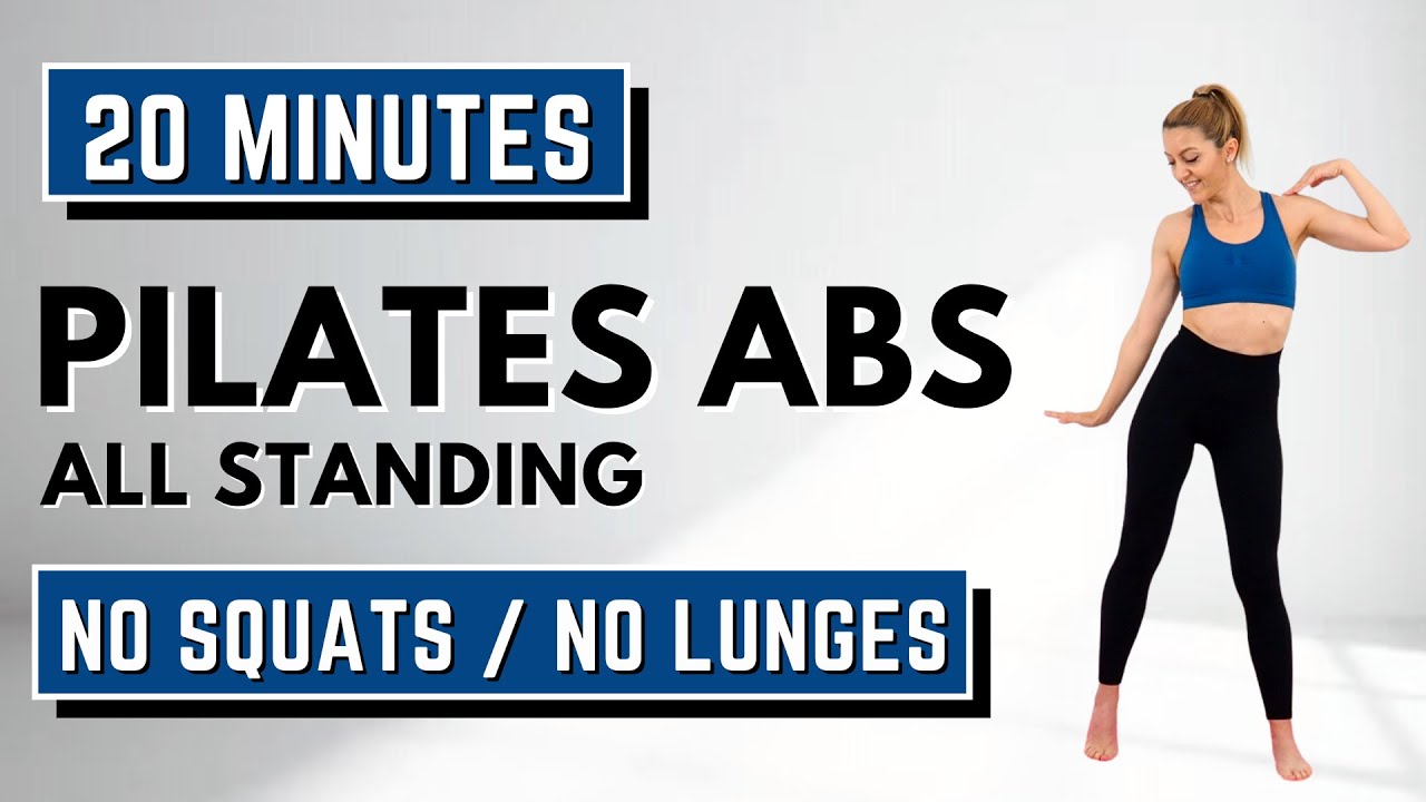 🔥20 Min PILATES ABS🔥SLIM WAIST WORKOUT🔥Low Impact Toning🔥ALL STANDING🔥KNEE FRIENDLY🔥NO REPEAT🔥