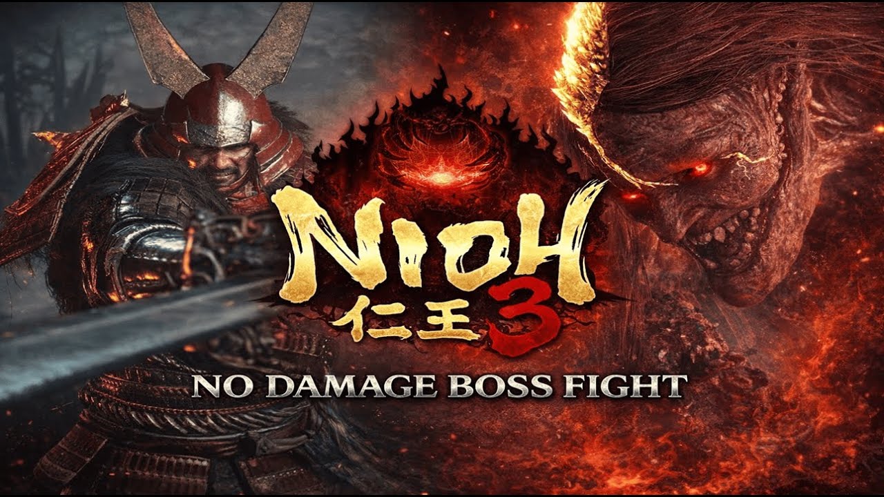 【仁王３】体験版ボスノーダメ NO DAMAGE BOSS FIGHT【Nioh3】