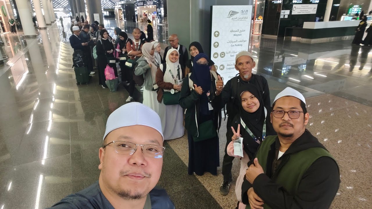 GROUP KU24 2026 MENUJU KE MADINAH - HARAMAIN SPEEDTRAIN TERKINI - DEPARTURE SEBELAH BAWAH SAHAJA