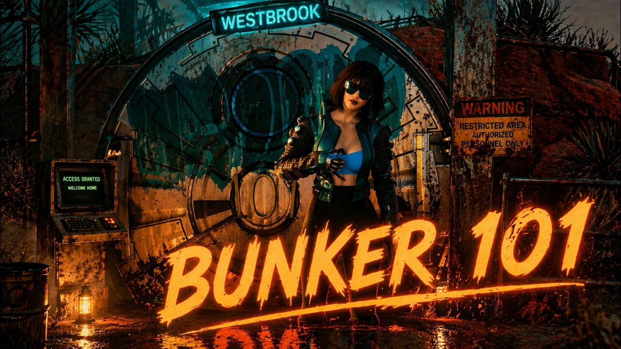 Cyberpunk 2077 Bunker 101 | A Fallout Tribute (Walkthrough)