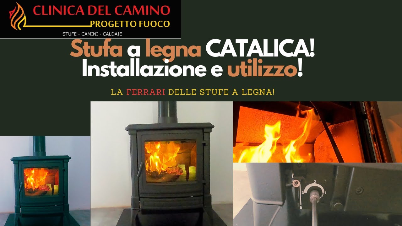 INSTALLAZIONE stufa a legna catalitica Nestor Martin e INTUBAGGIO CANNA FUMARIA!
