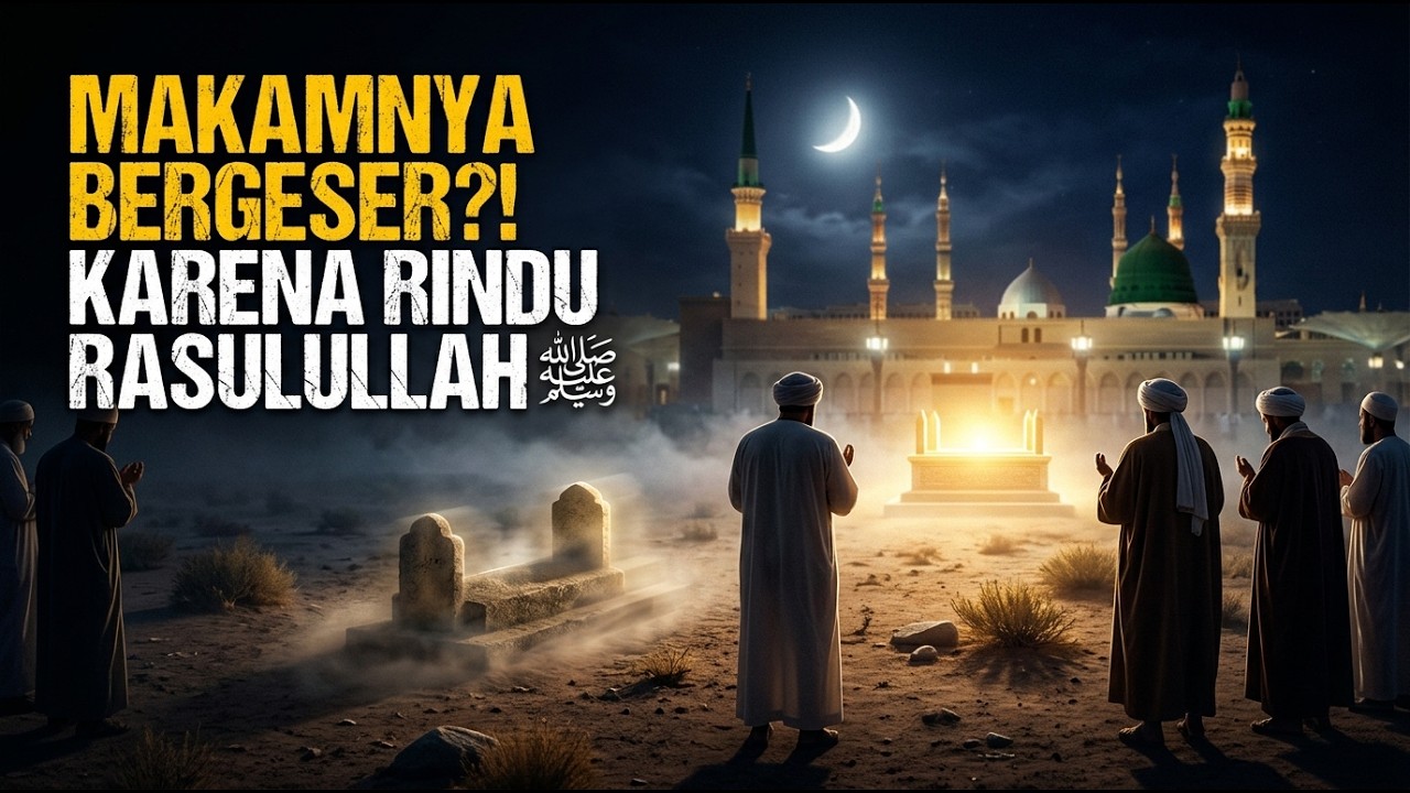 Saking Rindunya, Makam Anak Kecil Ini Seolah Berjalan Mendekati Makam Rasulullah