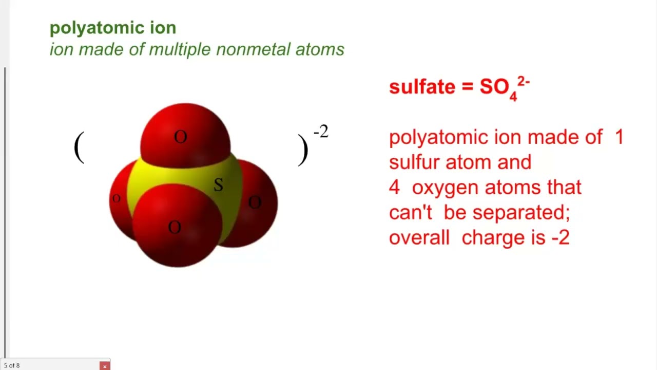 Ionic Compounds Pt.  2
