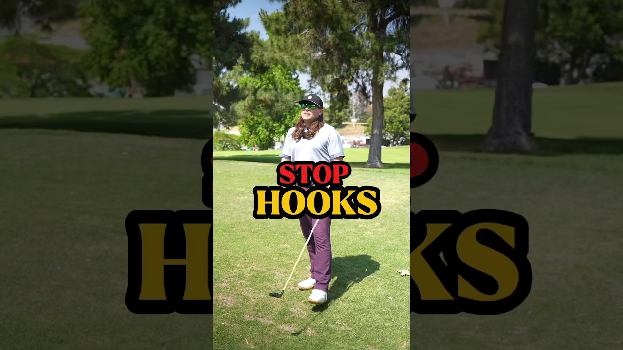 Stop hooking the ball with these 3 tips! #golftips #golfswing #golflesson