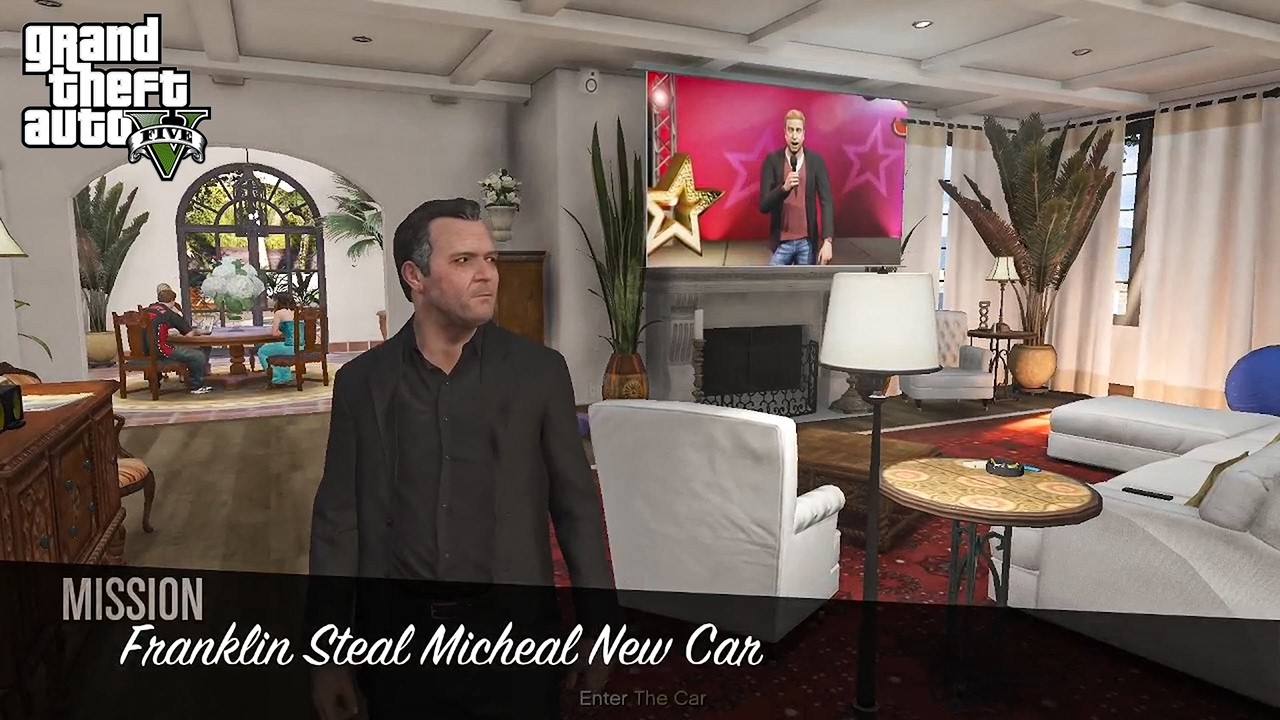 GTA V - Franklin Steal Micheal New Car! Full Mission.