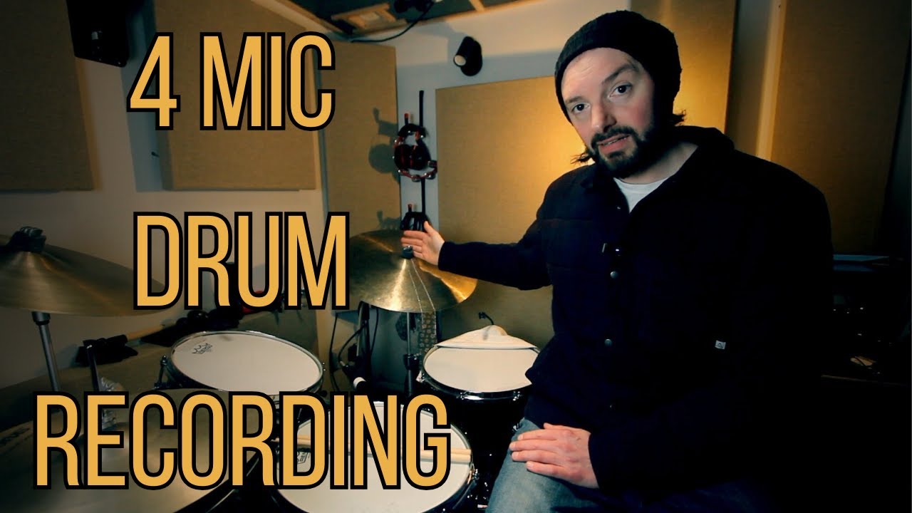 Recording Drums with 4 Microphones