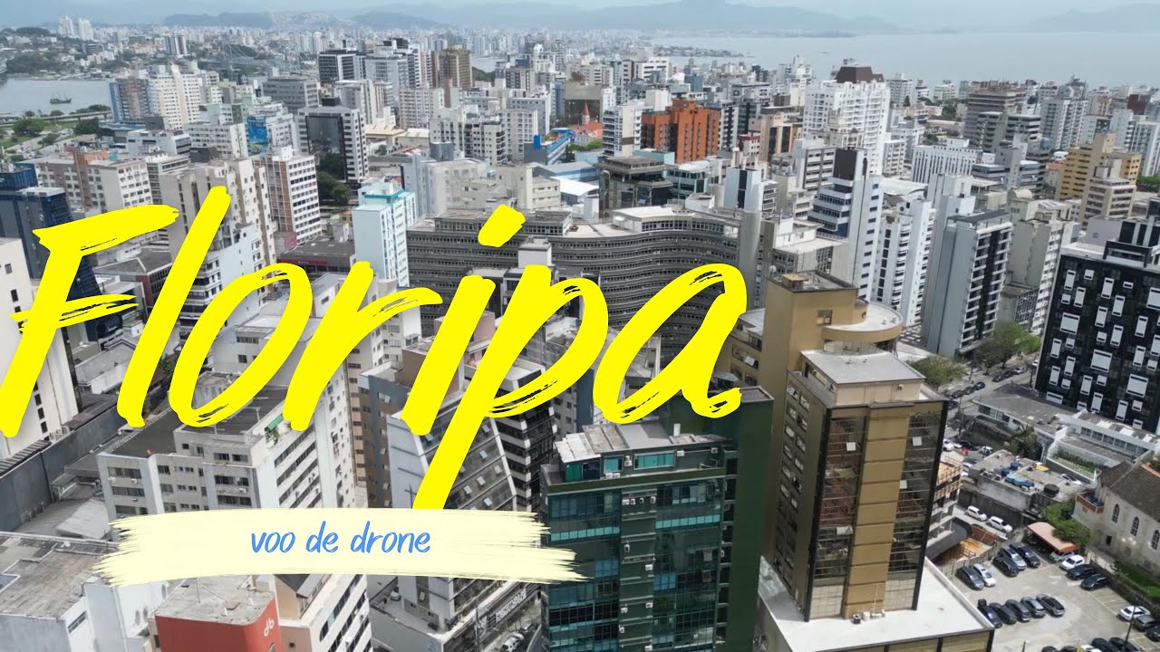 Drone Florian&oacute;polis Centro