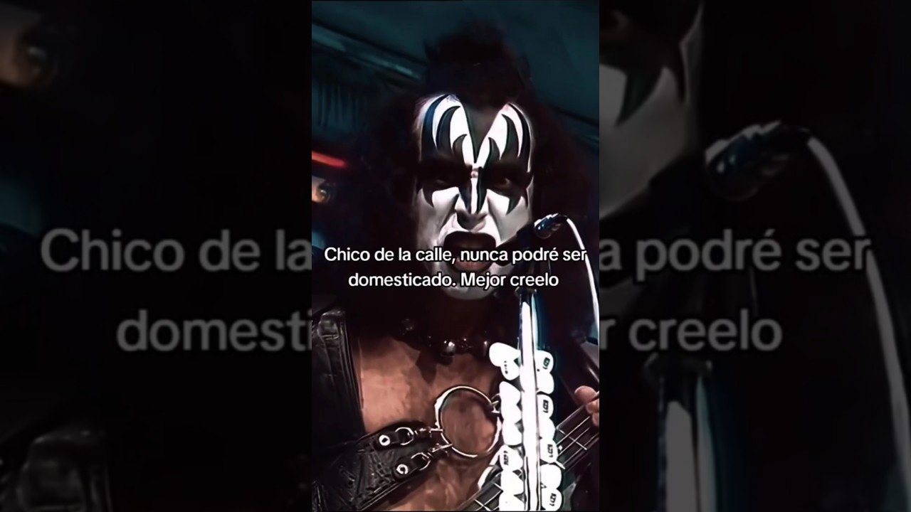 characteristic of the band kiss🥶