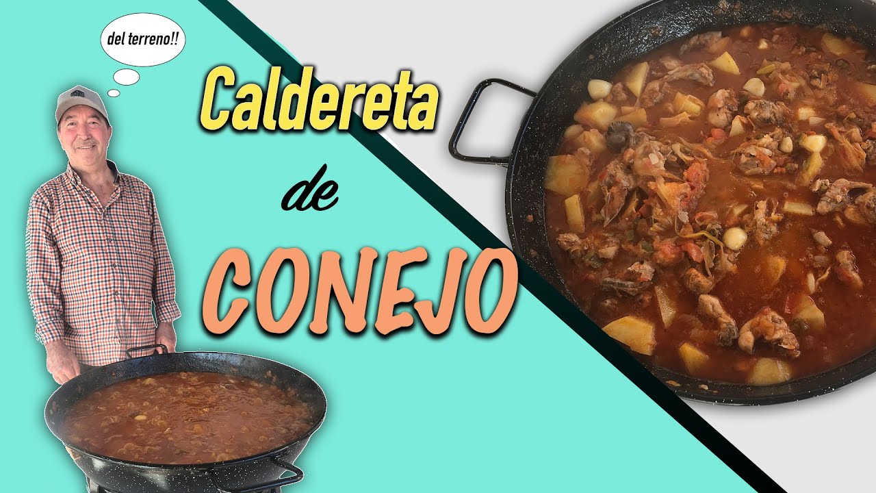 Conejo guisado con patatas y verduras