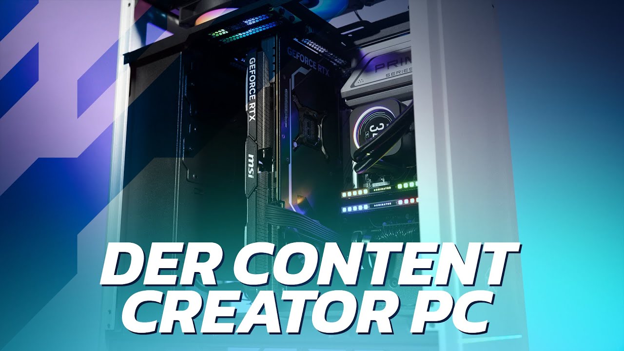 Ein PC für kreative Anwendungen - Marcel baut im Silverstone Alta-F1