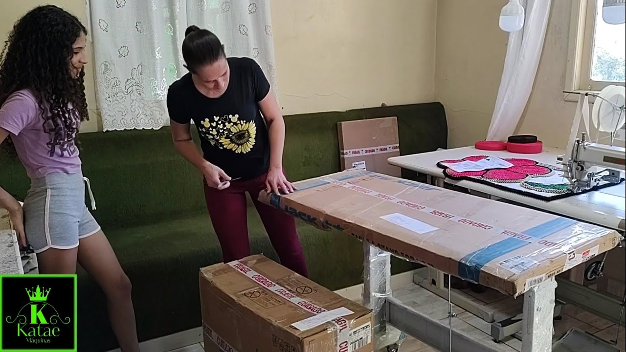 Montando a máquina nova Jack A5E
