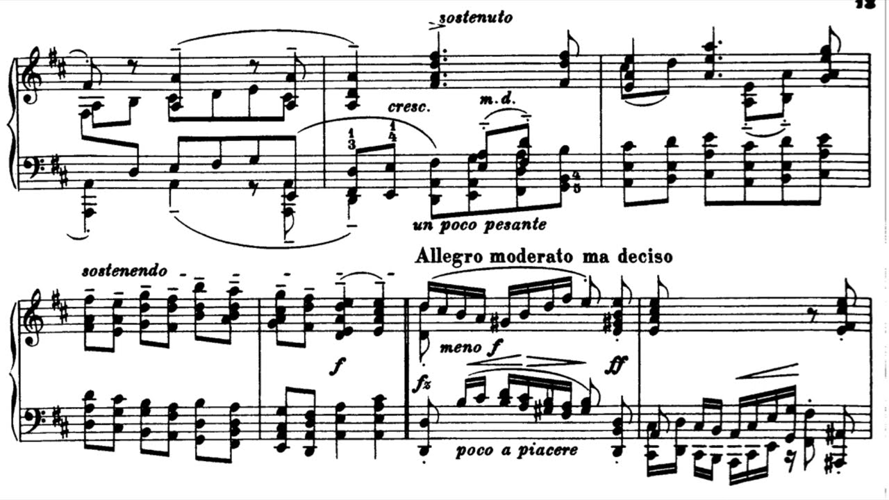 J. S. BACH / F. BUSONI - Chaconne D-Minor BWV1004 (Ferruccio Busoni)