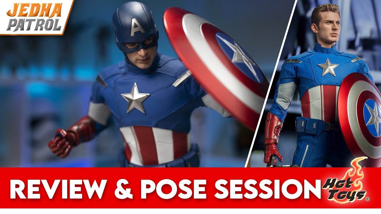 Hot Toys 2012 Captain America Review | Avengers End Game