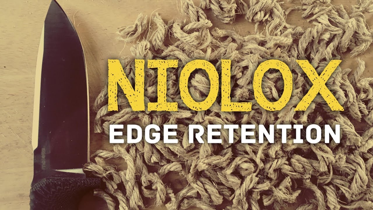 Edge Retention Test - Niolox: Super D2 on Lionsteel T5