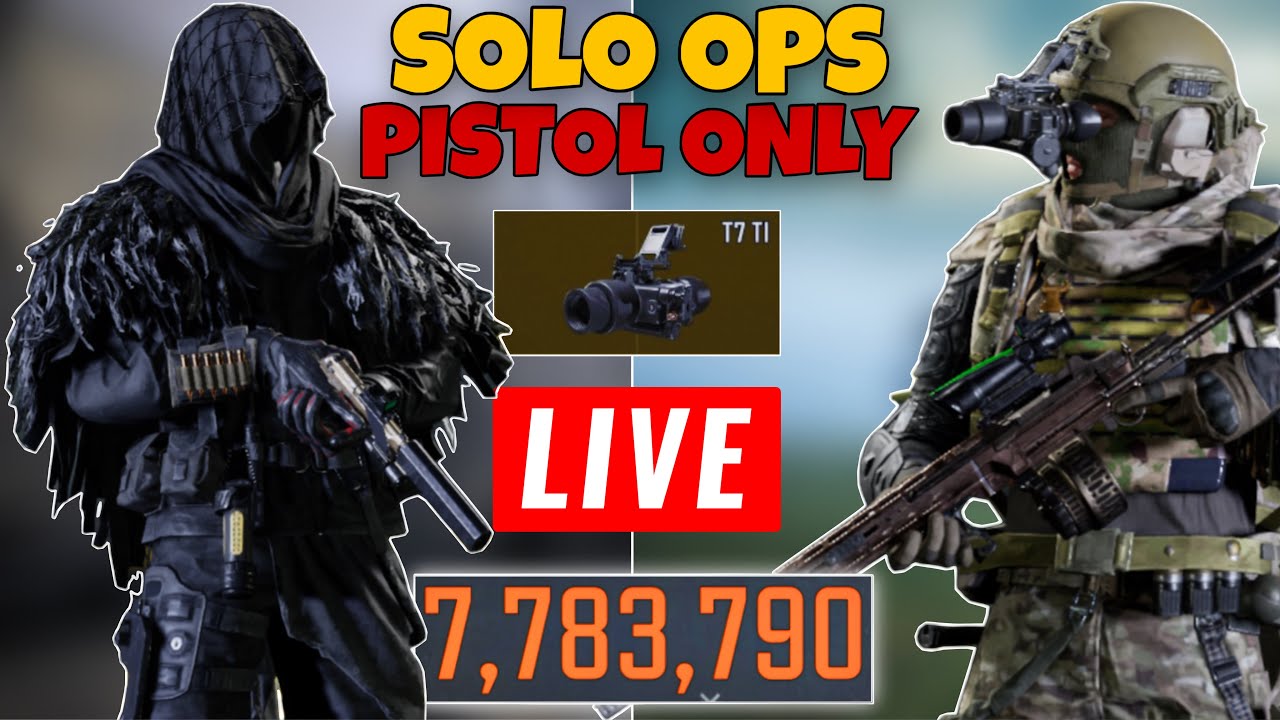 PISTOLS ONLY ON FARM POOR TO RICH IN ARENA BREAKOUT